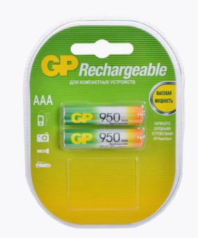 АКБ "AAA" GP 950 mAh (2 шт. в блистере) от магазина РЭССИ